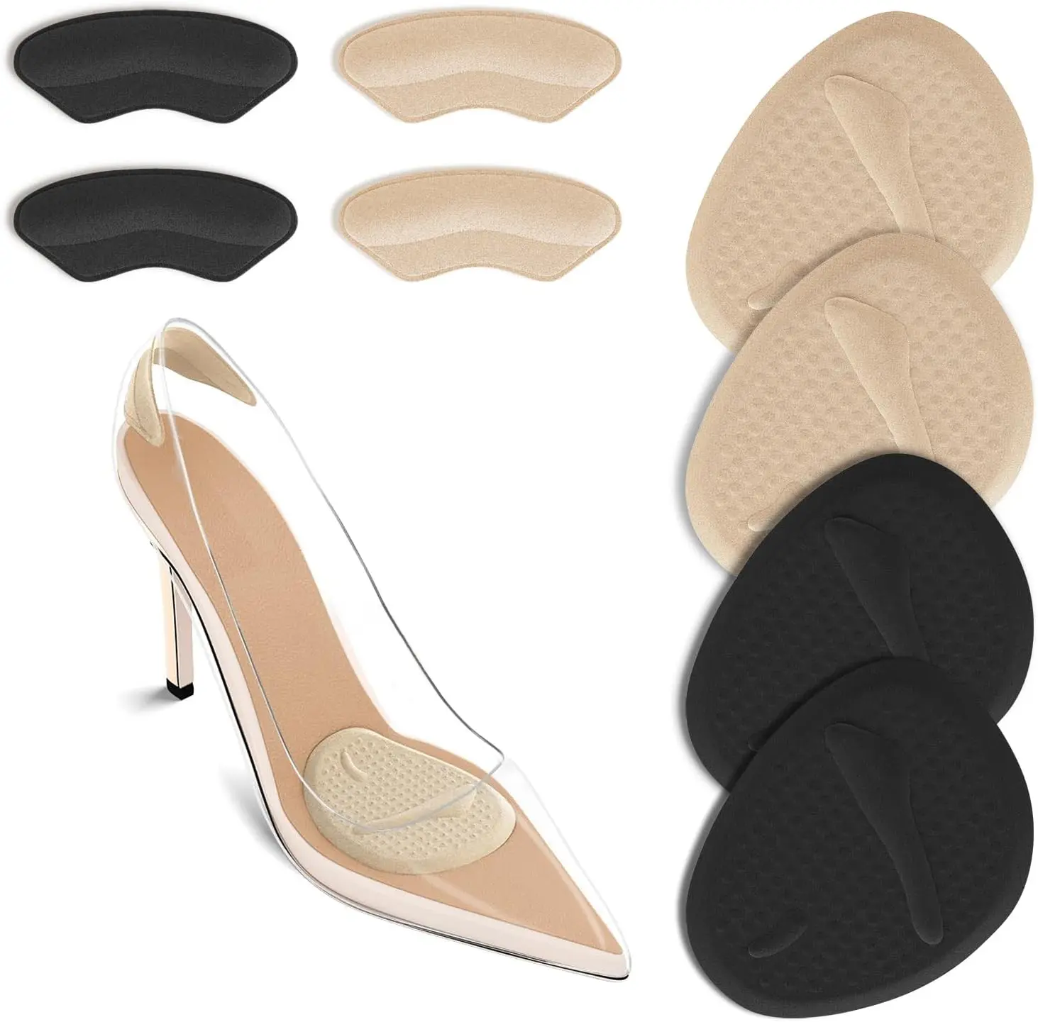 2 Sets Heel Pads, Ball of Foot - огляд і ціна Heels
